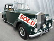 Rolls Royce Silver Dawn Radford Sold